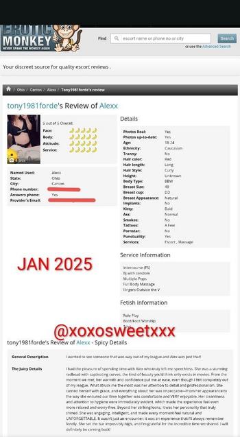 Alexx, 27  female escort, Akron